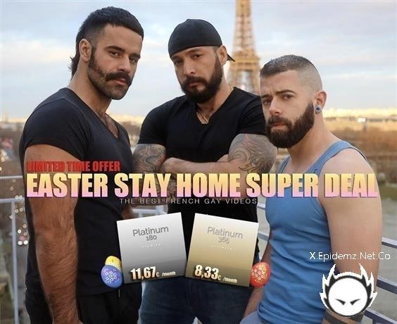 Guillem, Julian Torres, Teddy Torres - Teddy Called To The Rescue To Fuck (2020/EricVideos.com/HD)