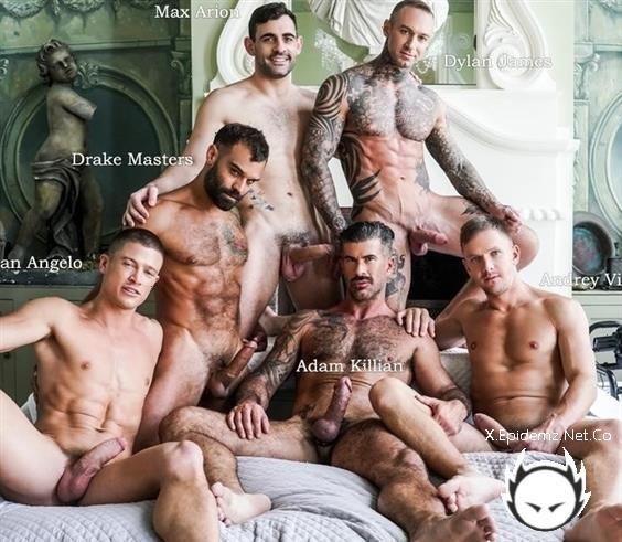 Adam Killian , Andrey Vic , Drake Masters , Dylan James , Max Arion , Ruslan Angelo - Ass-Hammering Hardware Fire Island Orgy (2020/LucasEntertainment.com/FullHD)