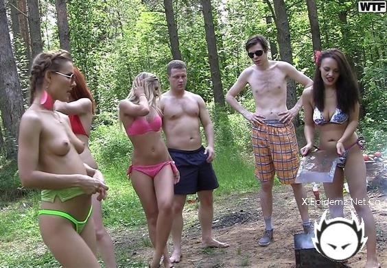 Sabrina, Jenny, Dominika - Real Wild College Fucking By The Lake, Part 1 (2020/StudentSexParties.com/SD)