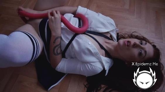Trish Collins - Schoolgirl Rp - Live Hentai Dildo Play (2020/PornhubPremium.com/FullHD)