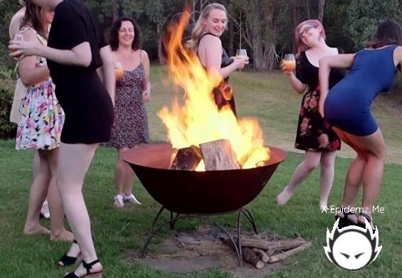 Christina, Dion, Katie Zucchini - Campfire Lesbians (2020/GirlsOutWest.com/FullHD)