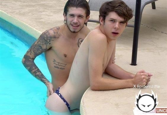 Dakota Lovell, Jake Lawrence, Ryan Kneeds - Patriotic Pool Party (2021/FamilyDick.com/HD)