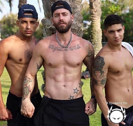 Bastian Karim, Rico Vega, Roque Rems - Double Fucked After His Roller Class (2022/EricVideos.com/HD)