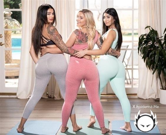 Kali Roses, Violet Myers, Carolina Cortez - You Need To Loosen Up! (2022/GirlsWay.com/FullHD)