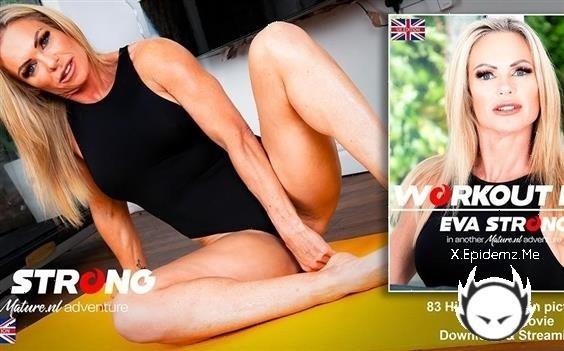 Eva Strong - Hot Milf Eva Strong Works Up A Sweat When Her Toys Come Up At Her Workout Routine (2022/Mature.com/FullHD)