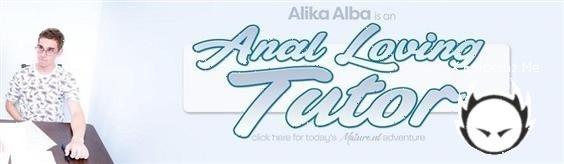 Alika Alba - Toy Boy Gets Seduced By His Hot Milf Teacher Alika Alba For Anal Sex (2022/Mature.com/FullHD)