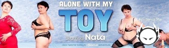 Nata - Nata Is A Horny Cougar Who Happens To Find A Special Toy To Play With (2022/Mature.com/FullHD)