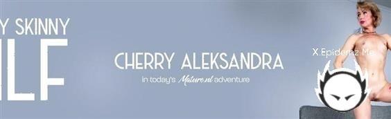 Cherry Aleksandra - Pretty Skinny Milf With Her Shaved Pussy And Small Tits (2022/Mature.com/FullHD)