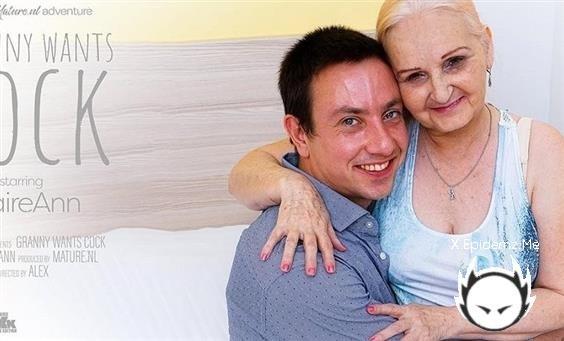 MaireAnn - Naughty Granny Wants A Young Cock For Steamy Sex! (2022/Mature.com/FullHD)