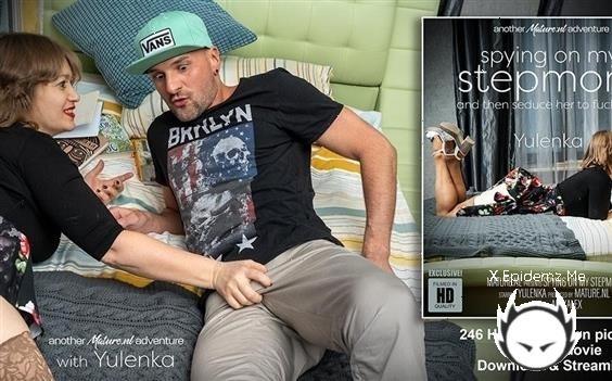 Yulenka - Anal Fucking His Hairy Stepmom After Spying On Her! (2022/Mature.com/HD)