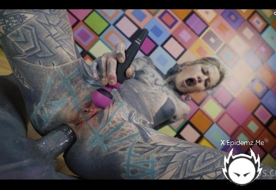 Anuskatzz - Tattoo Couple Hard Pov Sex - Anal Fuck, Gapes, Sloppy Bj, Anal Creampie, Female Orgasm (2022/Legalporno.com/AnalVids.com/FullHD)