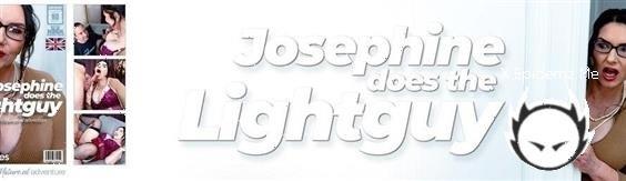 Josephine James - The Lightguy On A Movieset Gets A Shot Big Breasted Milf Josephine James (2022/Mature.com/FullHD)