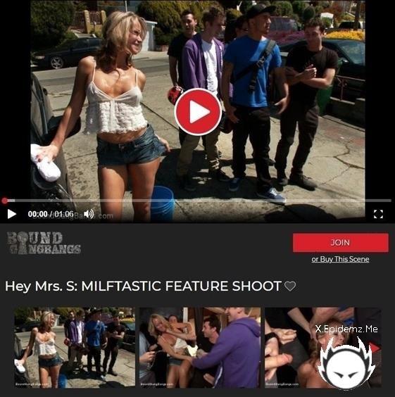 Simone Sonay - Hey Mrs. S Milftastic Feature Shoot (2012/BoundGangBangs.com/Kink.com/HD)