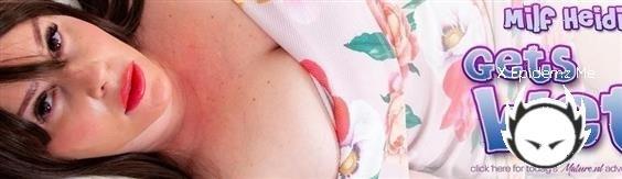 Heidi - Milf Heidi Loves To Play With Her Black Dildo (2022/Mature.com/FullHD)