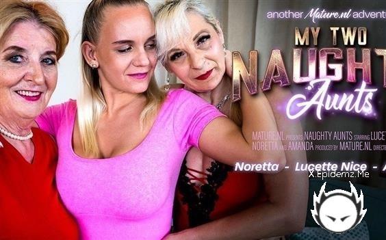 Amanda - A Very Hot And Naughty Old And Young Lesbian Threesome At Home (2022/Mature.com/FullHD)