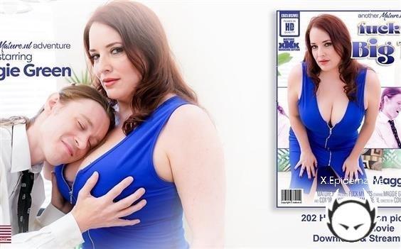 Maggie Green - Thick Milf Maggie Green Is Getting Fucked Between Her Big Tits With A Big Cock (2022/Mature.com/HD)