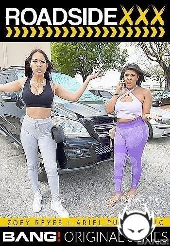 Ariel Pure Magic, Zoey Reyes - Take Turns On A Dick To Get Car Their Fixed (2022/BangRoadsideXxx.com/SD)