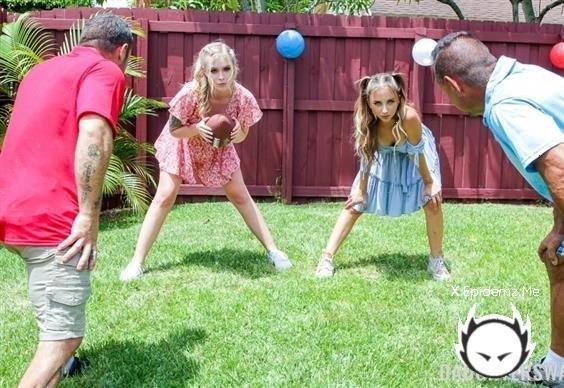 Macy Meadows, Krissy Knight - Football Brings Us Close (2022/DaughterSwap.com/TeamSkeet.com/SD)