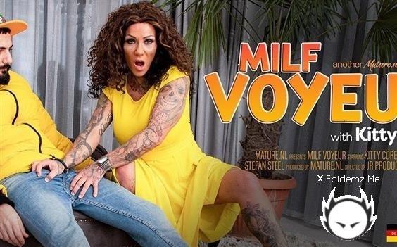 Kitty Core - Milf Kitty Core Catches A Voyeur At Home And Shows Him Stuff He Never Forgets (2022/Mature.com/FullHD)