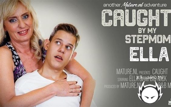 Big Nick - Horny Toyboy Fucking His Stepmom Ella With His Big Dick After She Catches Him Masturbate (2022/Mature.com/FullHD)
