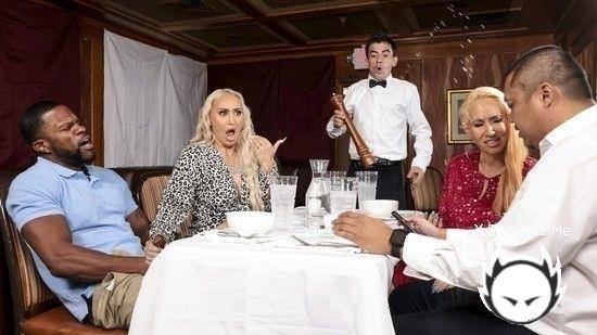 Nina Kayy - Waiter Gets Served A Big Round Ass (2022/BrazzersExxtra.com/HD)