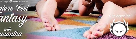 Samantha - Mature Samantha Has A Fetish For Feet (2022/Mature.com/FullHD)