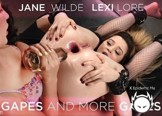 Lexi Lore, Jane Wilde - Gapes And More Gapes Jane Wilde And Lexi Lore (2022/EverythingButt.com/Kink.com/SD)