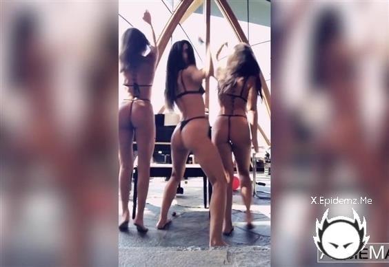 Ryan, Riley Reid, Abbie Maley - Three Horny Sluts Show Off Their Sexy Bodies (2022/AbbieMaley.com/HD)