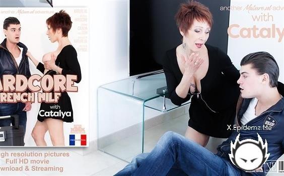 Catalya - French Milf Catalya Fucked By A Young Guy (2022/Mature.com/FullHD)