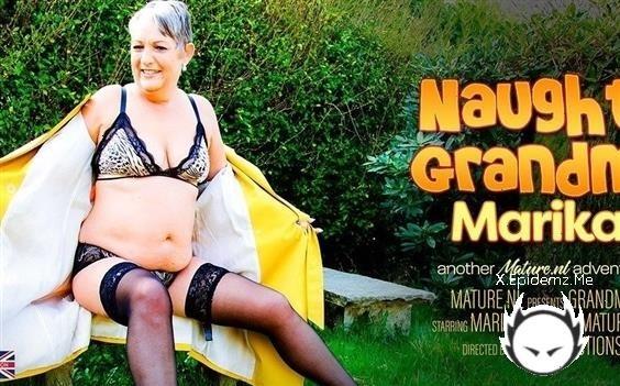 Marika - Grandma Marika Loves To Play With Her Wet Pussy (2022/Mature.com/FullHD)