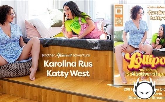 Katty West - Milf Karolina Russ Seduces Her Naughty Stepdaughter In The Afternoon (2022/Mature.com/FullHD)