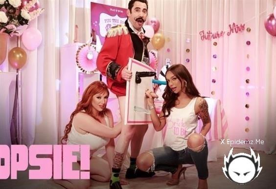 April Olsen, Lauren Phillips - Pin The Sock On The Cock (2022/AdultTime.com/FullHD)