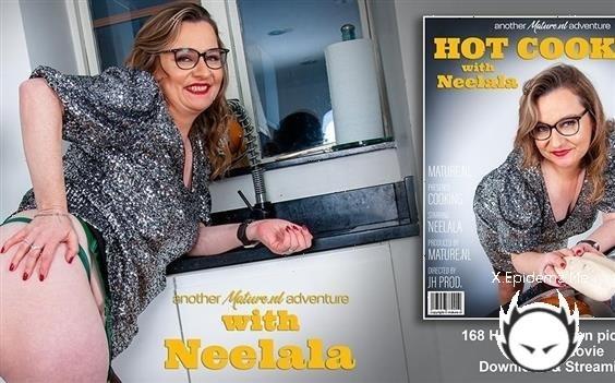 Neelala - Kitchen Time With Mature Neelala While Shes Getting Hot And Steamy (2022/Mature.com/FullHD)