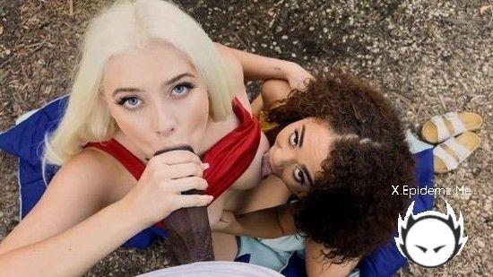 Gia OhMy, Willow Ryder - Two Coeds One Qb (2022/TeensLoveHugeCocks.com/SD)