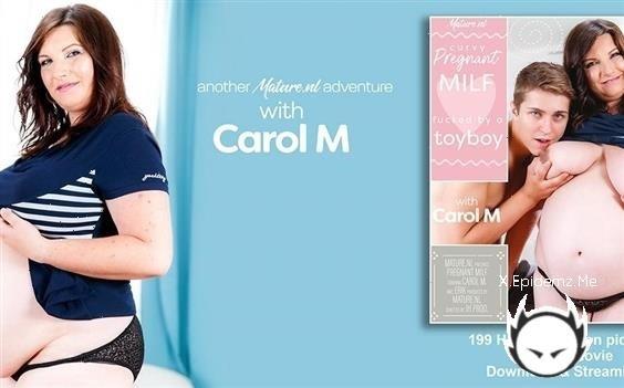 Carol M - Toyboy Stranger Seducing Pregnant Curvy Milf Carol M. For A Steamy Fuck (2022/Mature.com/FullHD)