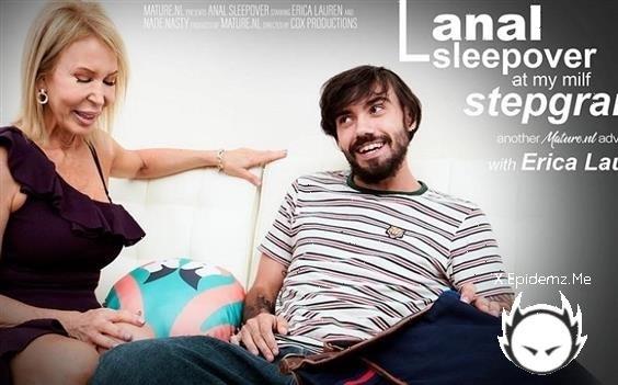 Erica Lauren - A Sleepover At Milf Stepgranny Erica Lauren Turns Into A Hard Fuckfest (2022/Mature.com/FullHD)