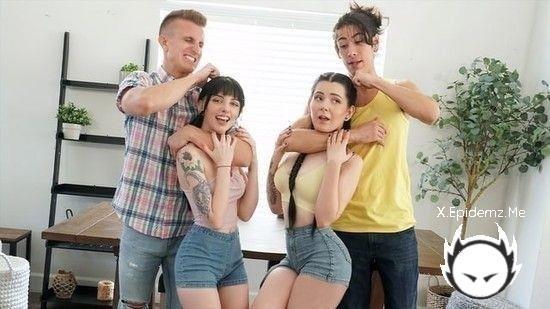 Kitty Cam, Lily Thot - Fourway Dare (2022/SisSwap.com/HD)