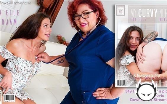 Eva Elle - Hot Young Eva Elle Gets A Kinky Checkup From Curvy Mature Nurse Mirjam (2022/Mature.com/FullHD)