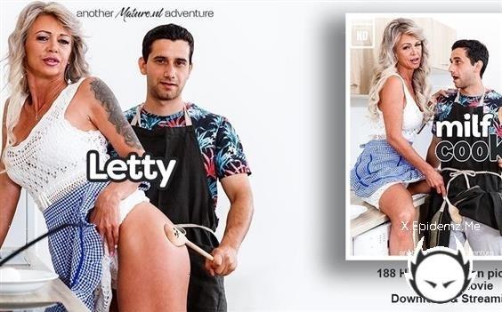 Letty - Toyboy Cook Fucking His Hot Stepmilf Letty In The Livingroom (2022/Mature.com/FullHD)