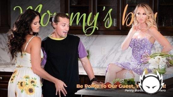 Penny Barber - Be Polite To Our Guest Young Man (2022/MommysBoy.com/HD)