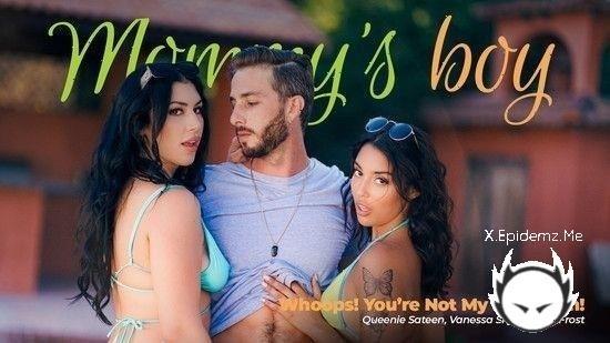 Vanessa Sky, Queenie Sateen - Whoops Youre Not My Stepmom (2022/MommysBoy.com/HD)