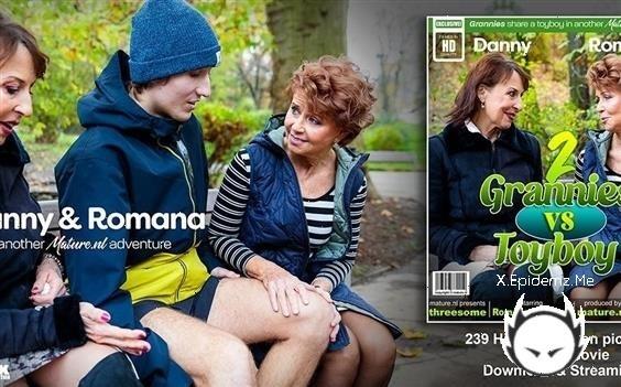 Danny - Running Toyboy Has The Best Threesome With Horny Grannies Danny And Romana (2023/Mature.com/FullHD)