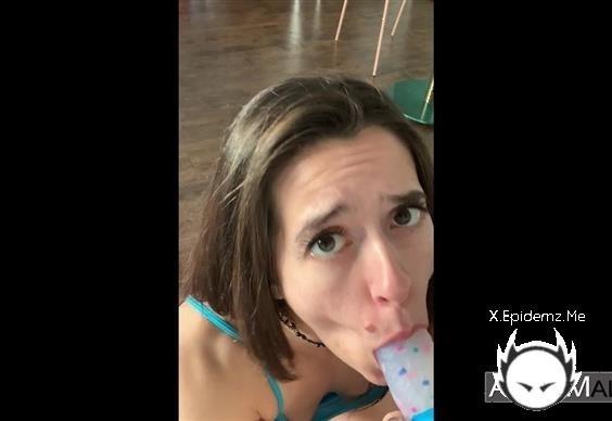 Abbie Maley - Adorable Dildo Sucking Tease (2023/AbbieMaley.com/SD)