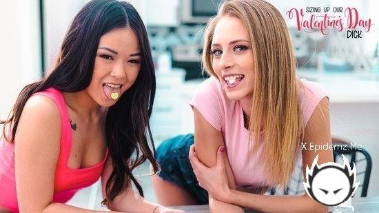 Kyler Quinn, Lulu Chu - Sizing Up Our Valentines Day Dick (2023/BrattySis.com/SD)