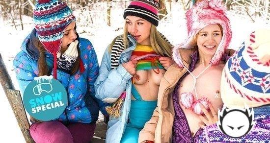 Aliska Dark, Lisa Nixon, Sirena Milano, Funky Town - Club Sweethearts (2023/ClubSweethearts.com/SD)