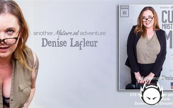 Denise Lafleur - Big Breasted Curvy Milf Denise Lafleur Loves To Play With Her Shaved Pussy (2023/Mature.com/FullHD)