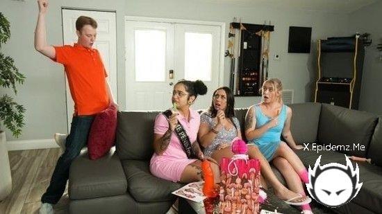 Lilly Hall - Pervy Pranker Ruins Hen Party (2023/LilHumpers.com/SD)