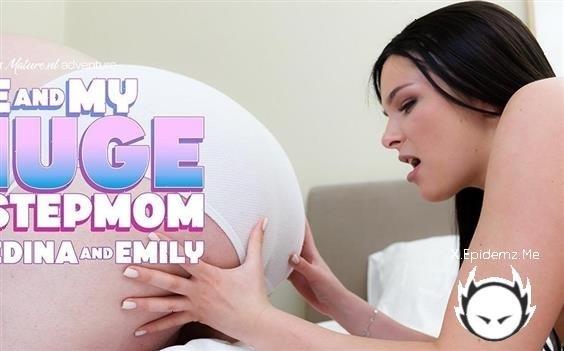 Edina - Hot Teeny Emily F. Is Sharing A Toy With Her Bbw Stepmom Edina And Then Some (2023/Mature.com/FullHD)