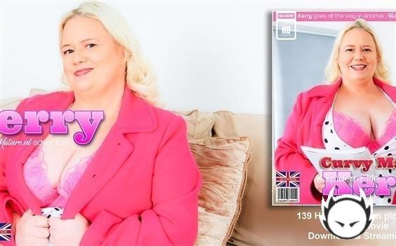 Kerry - Masturbating Curvy Kerry Is A 40 Year Old British Cougar That Loves To Masturbate At Home (2023/Mature.com/FullHD)