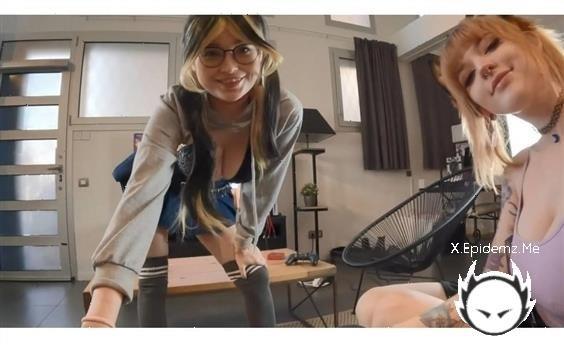Hidori Rose - Enafox - Gamer Girls Threesome X Enafox (2023/Manyvids.com/FullHD)